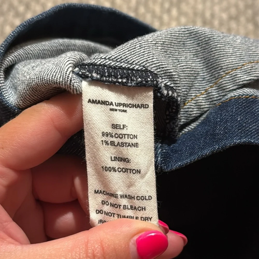 REVOLVE Amanda Uprichard Denim Kelso Short in Heritage - Picture 12 of 12